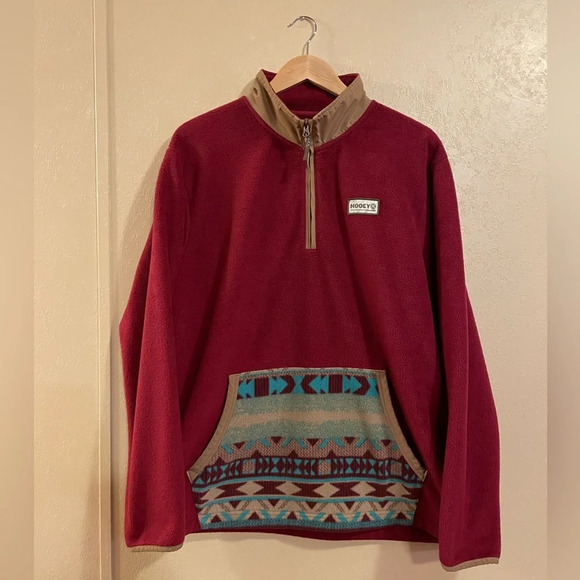 Hooey Other - Hooey men’s Aztec 1/4 zip pullover size L